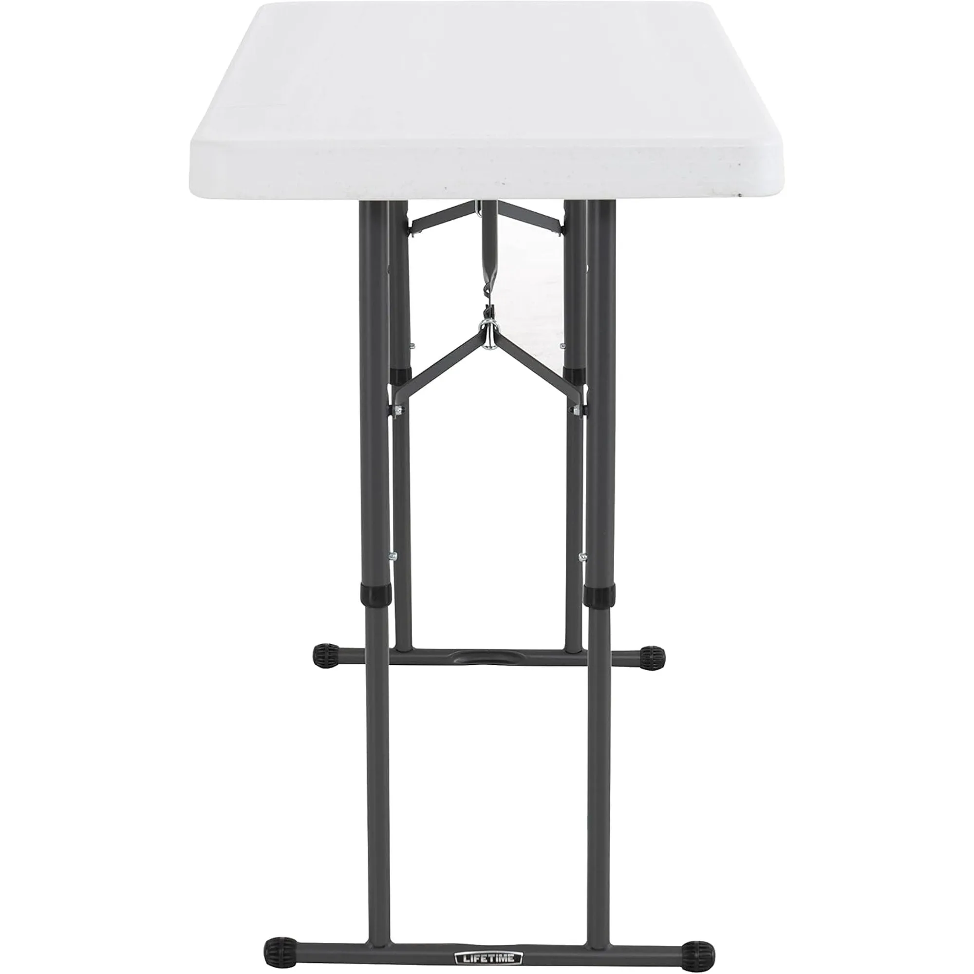 6 Foot Folding Table, Fold-in-Half Camping Table, Indoor/Outdoor Essential