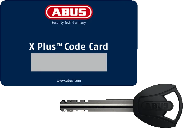 ABUS Bordo 6000K Twinset Key 90CM Black