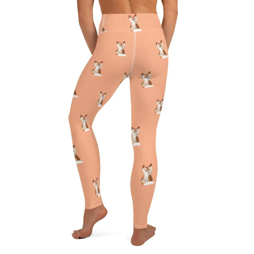 Baby Fox - Yoga Leggings (Mandy's Pink)