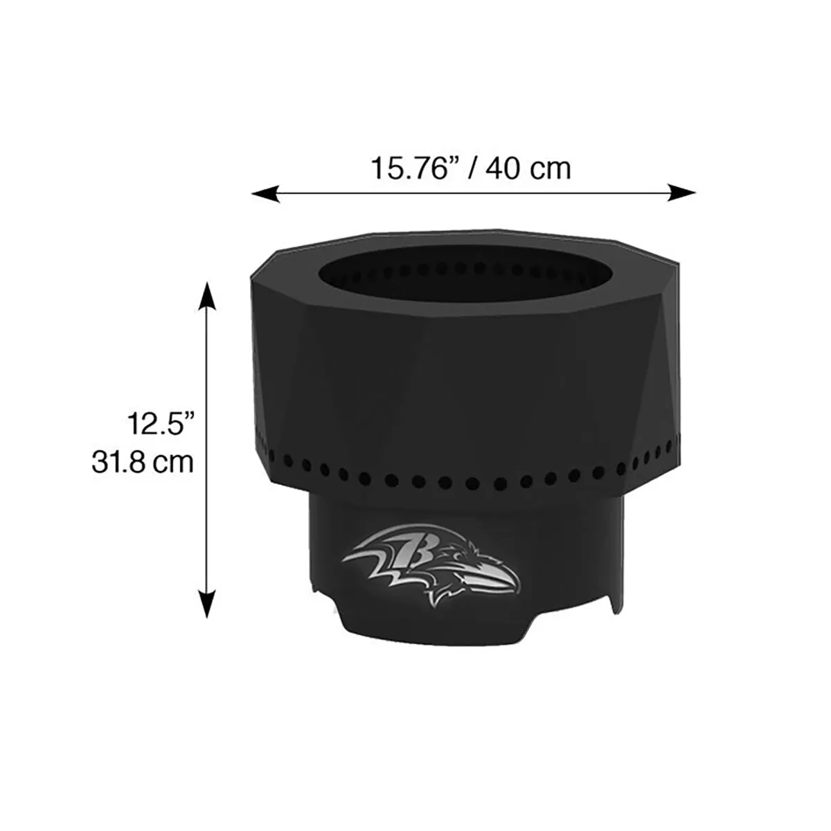 Baltimore Ravens Smokeless Portable Fire Pit