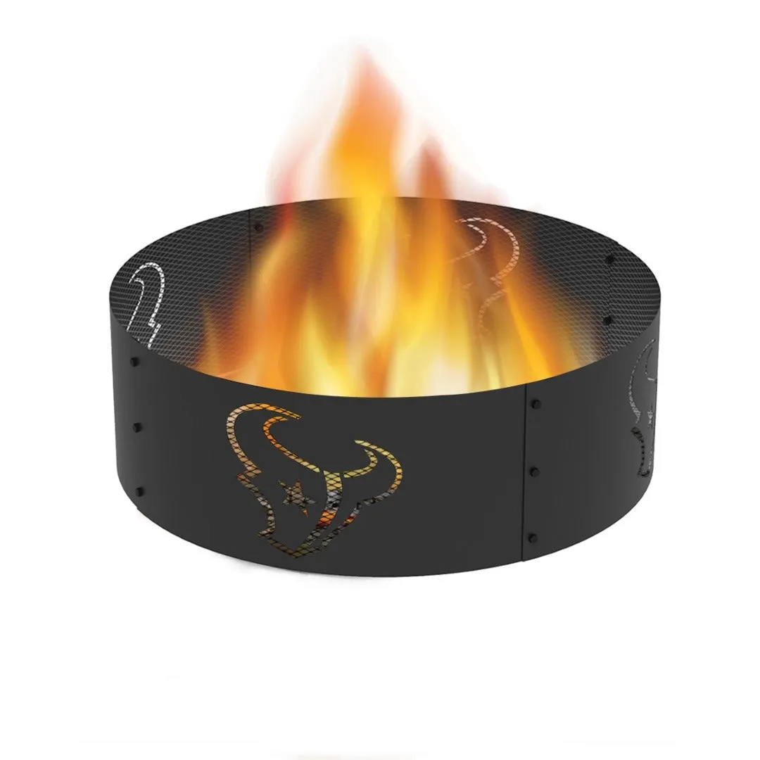 Blue Sky Outdoor Fire Pits - NFL Licensed Football Houston Texans