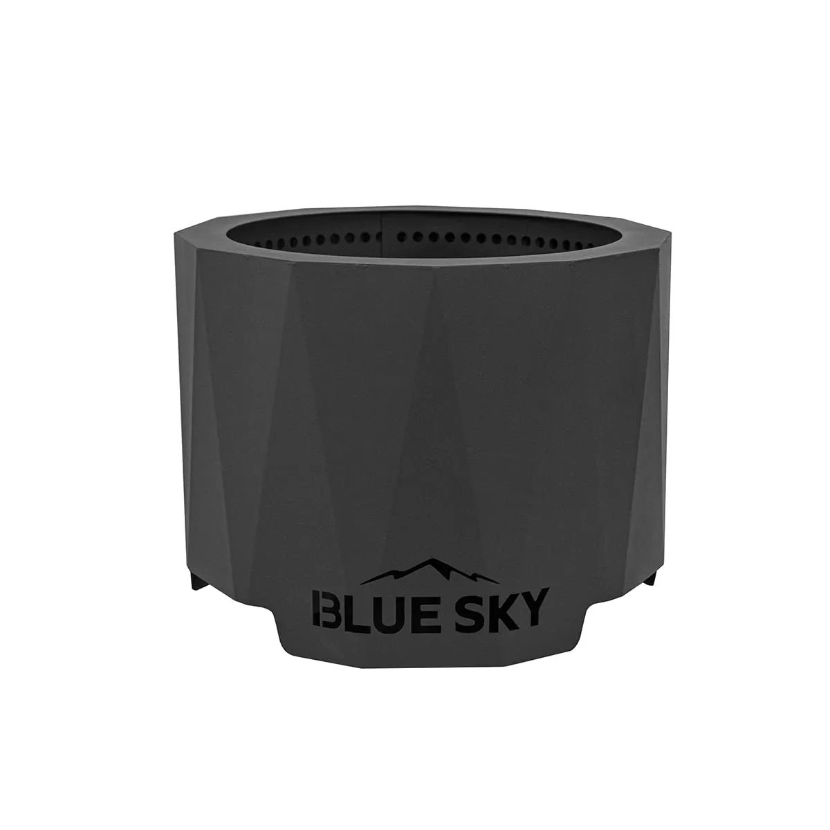 Blue Sky Peak Smokeless Fire Pit: Portable, Lift-Out Ash Catch, Black.