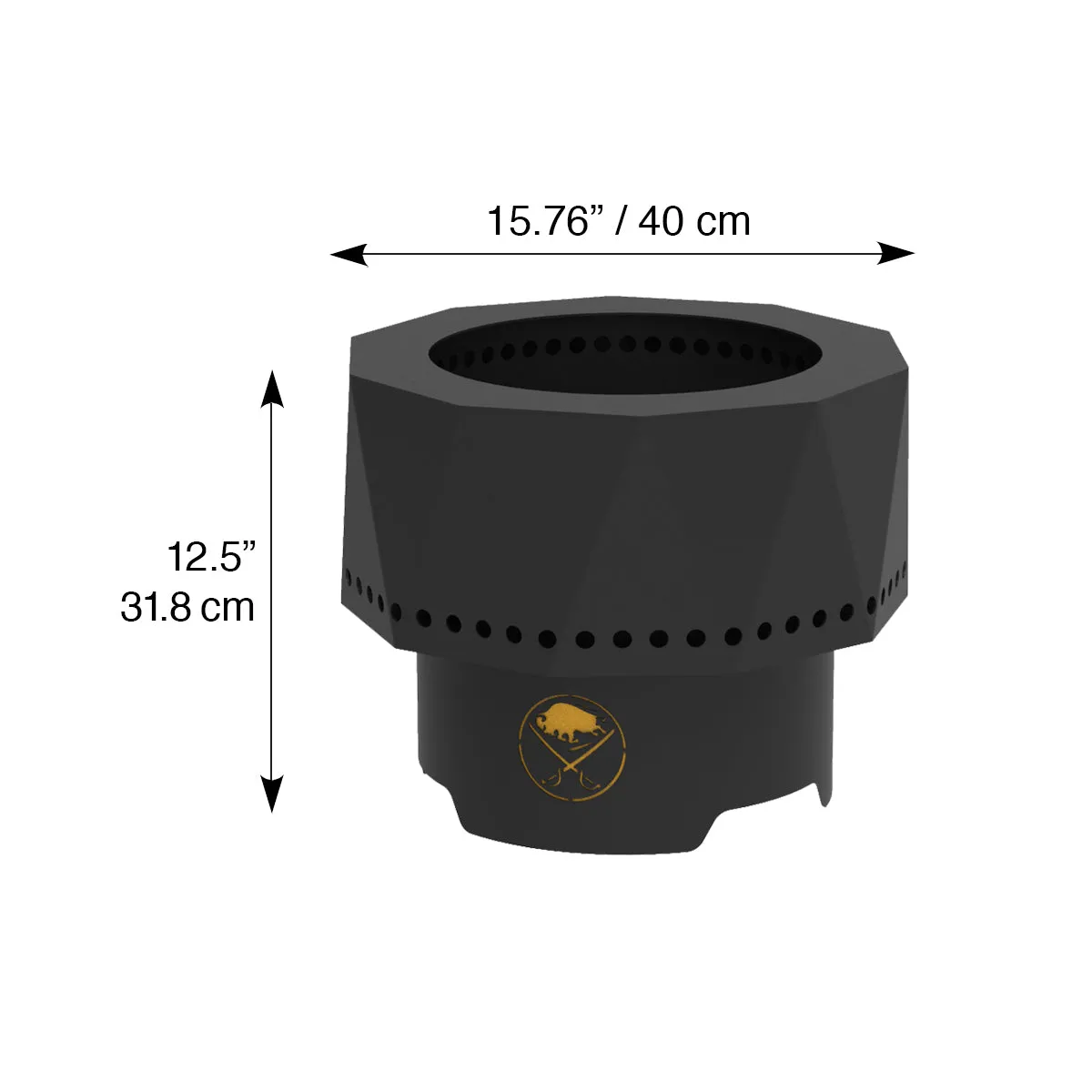 Buffalo Sabres Smokeless Portable Fire Pit
