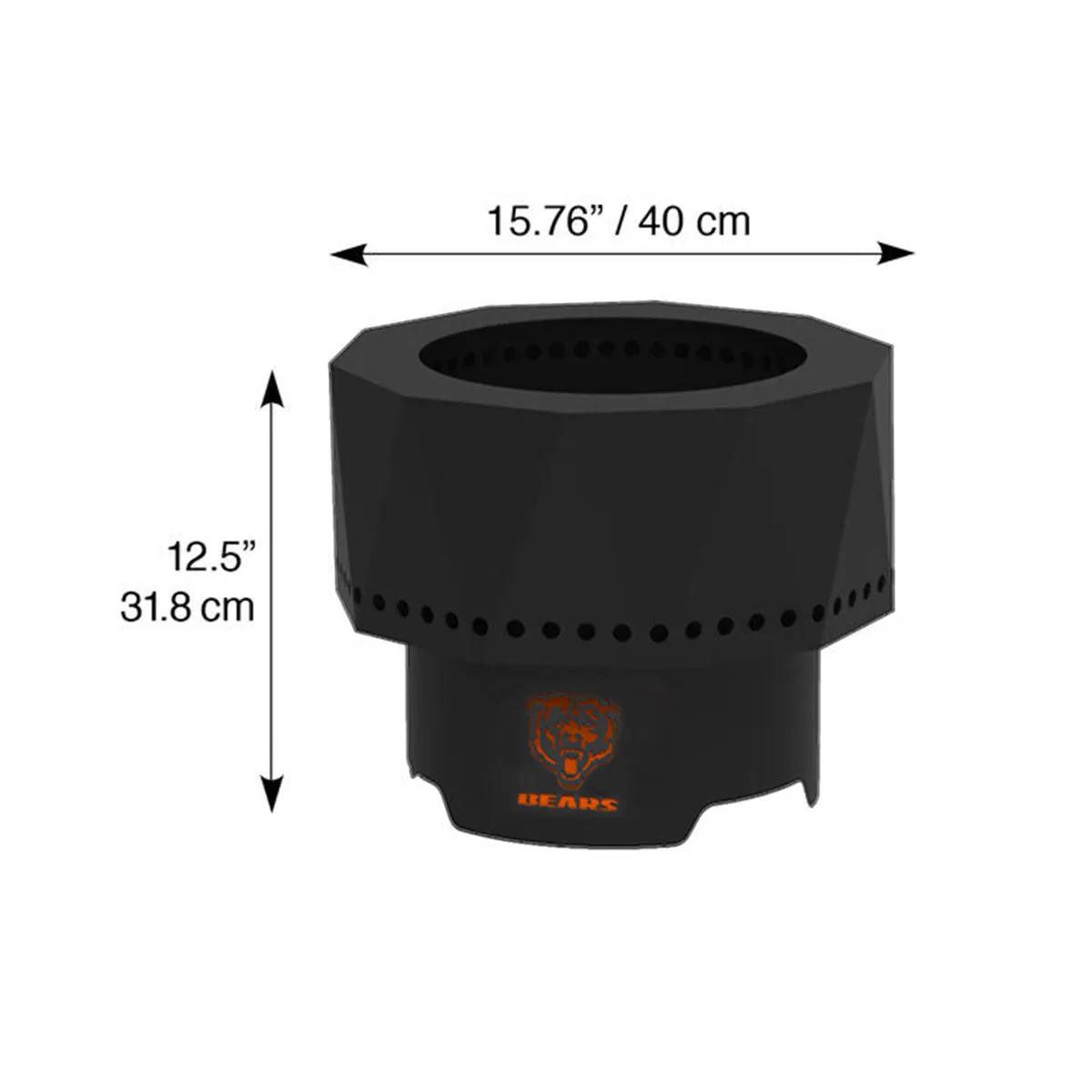 Chicago Bears Smokeless Portable Fire Pit