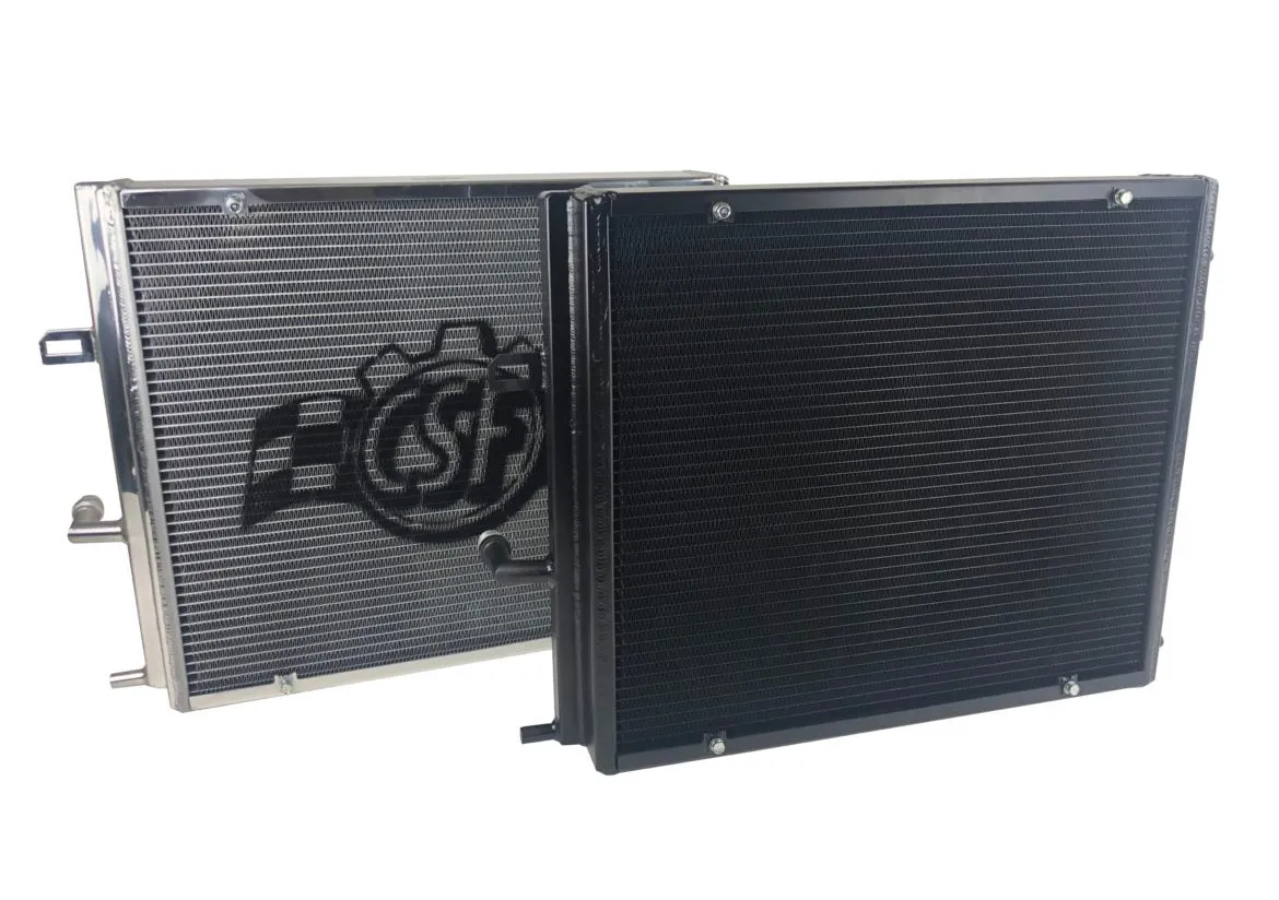 CSF 8131 Front Mount Heat Exchanger w/rock guard (polished finish) for BMW B58/B48