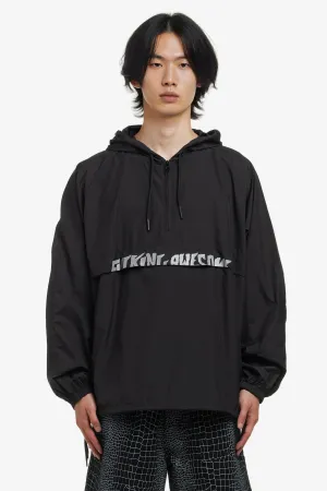 CUT OFF LOGO ANORAK PULLOVER