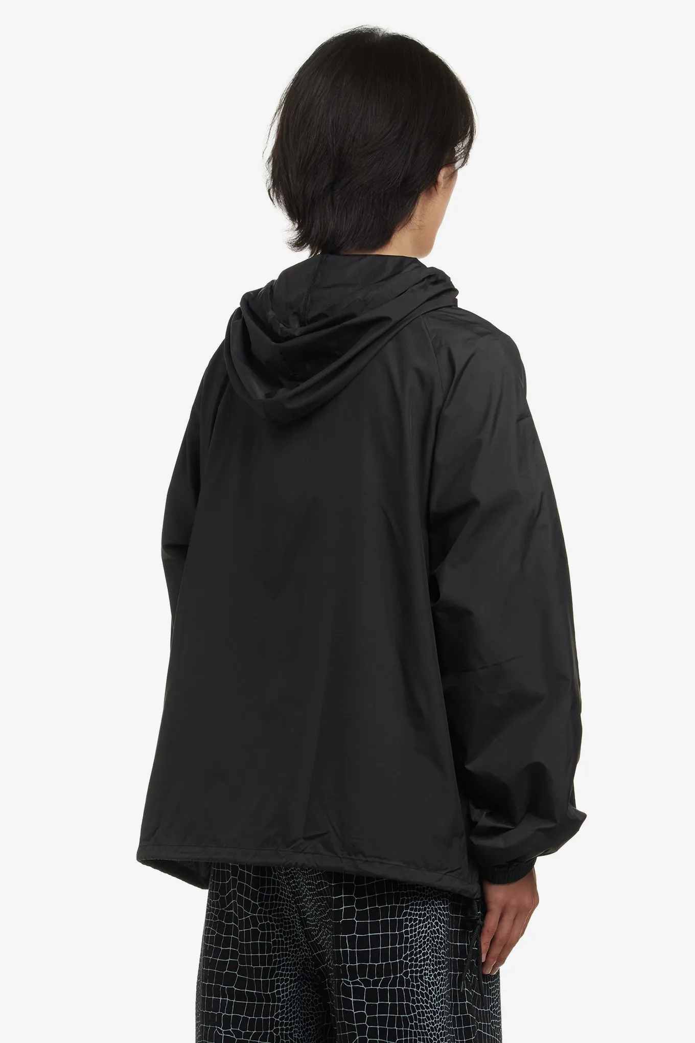 CUT OFF LOGO ANORAK PULLOVER