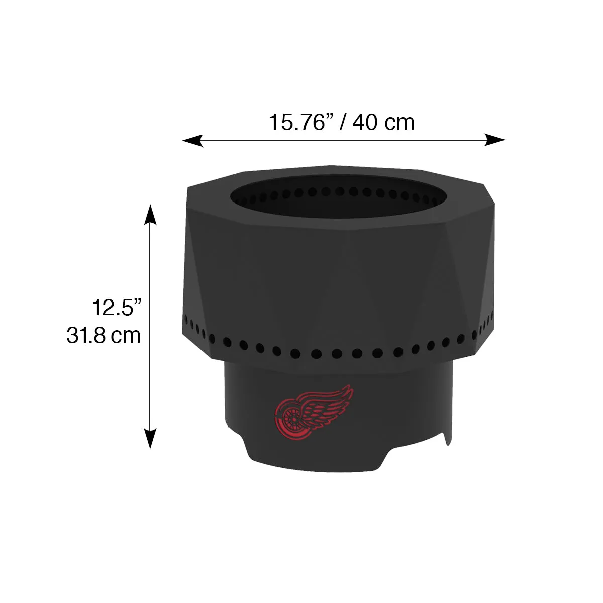 Detroit Red Wings Smokeless Portable Fire Pit