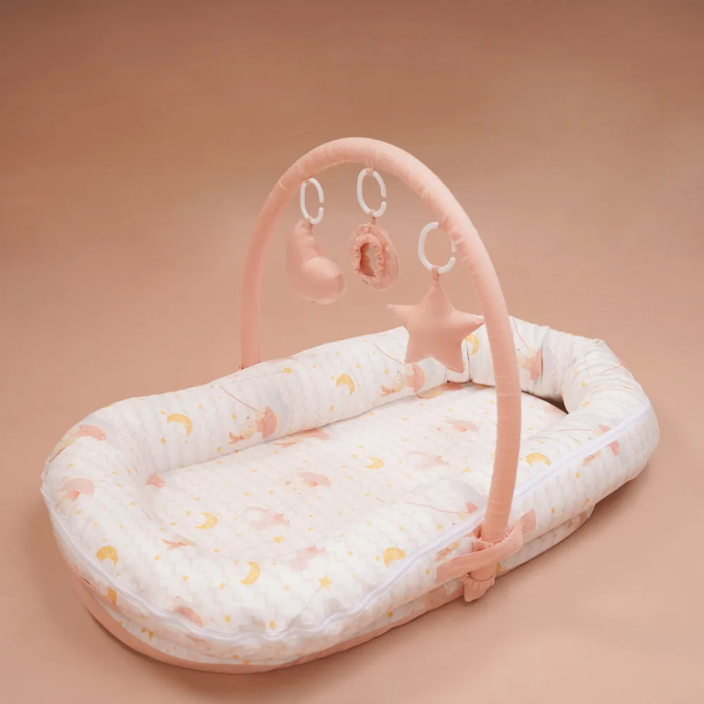 Fancy Fluff Organic Baby Cocoon - Day Dream