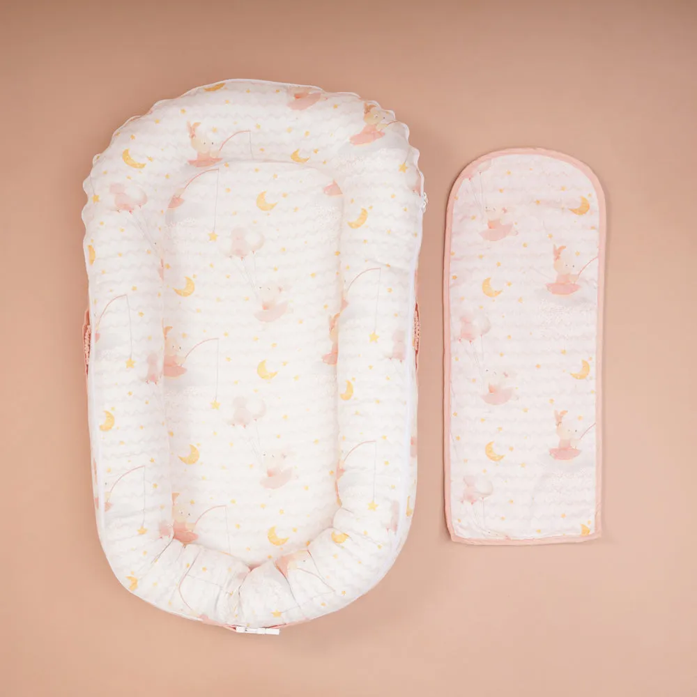 Fancy Fluff Organic Baby Cocoon - Day Dream