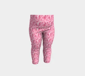 Flamingo feathers baby yoga pants