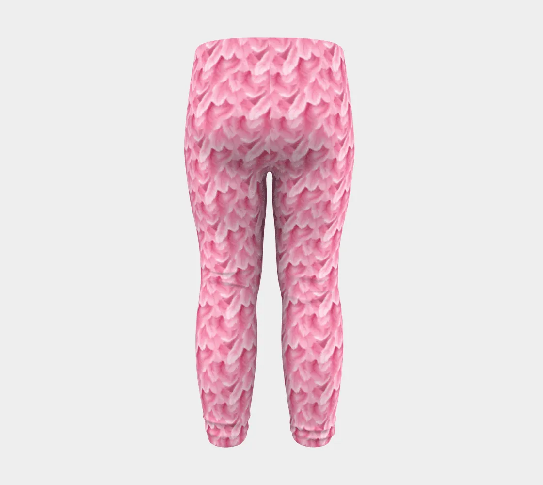 Flamingo feathers baby yoga pants