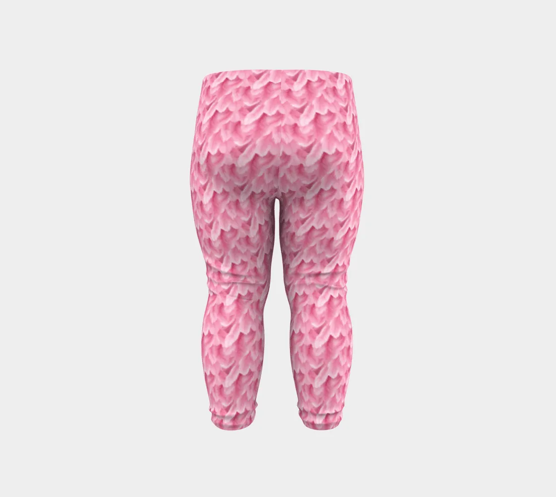 Flamingo feathers baby yoga pants