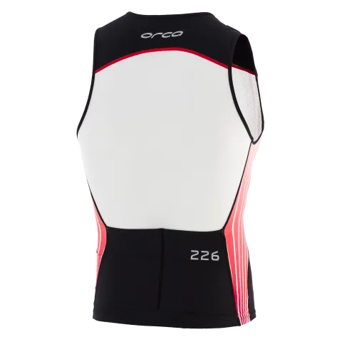 MENS 226 TRI TANK BK-RD