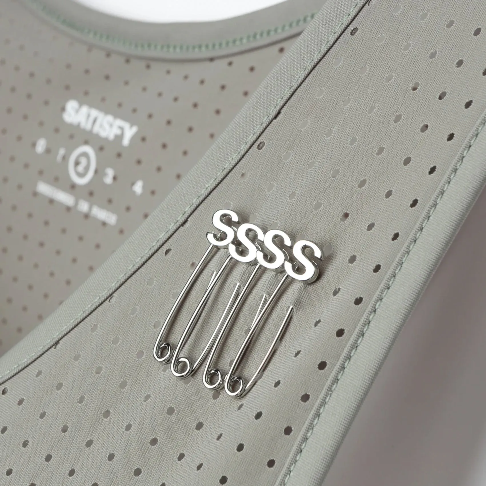 Mens Satisfy Space-O Running Singlet