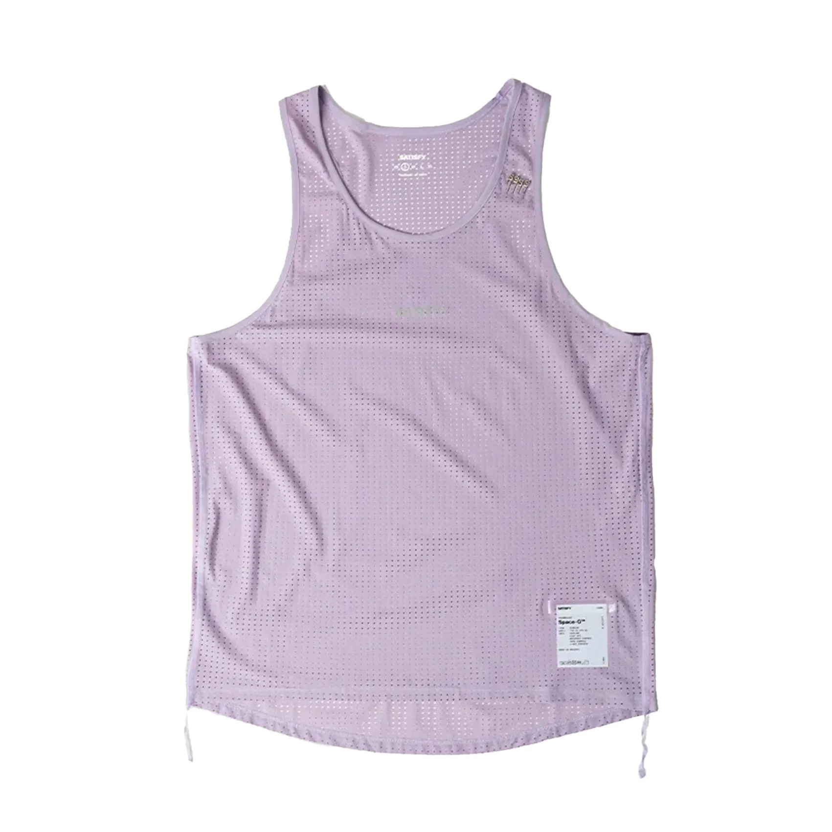 Mens Satisfy Space-O Running Singlet