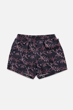Navy Birdwatcher Runner Swim Trunks