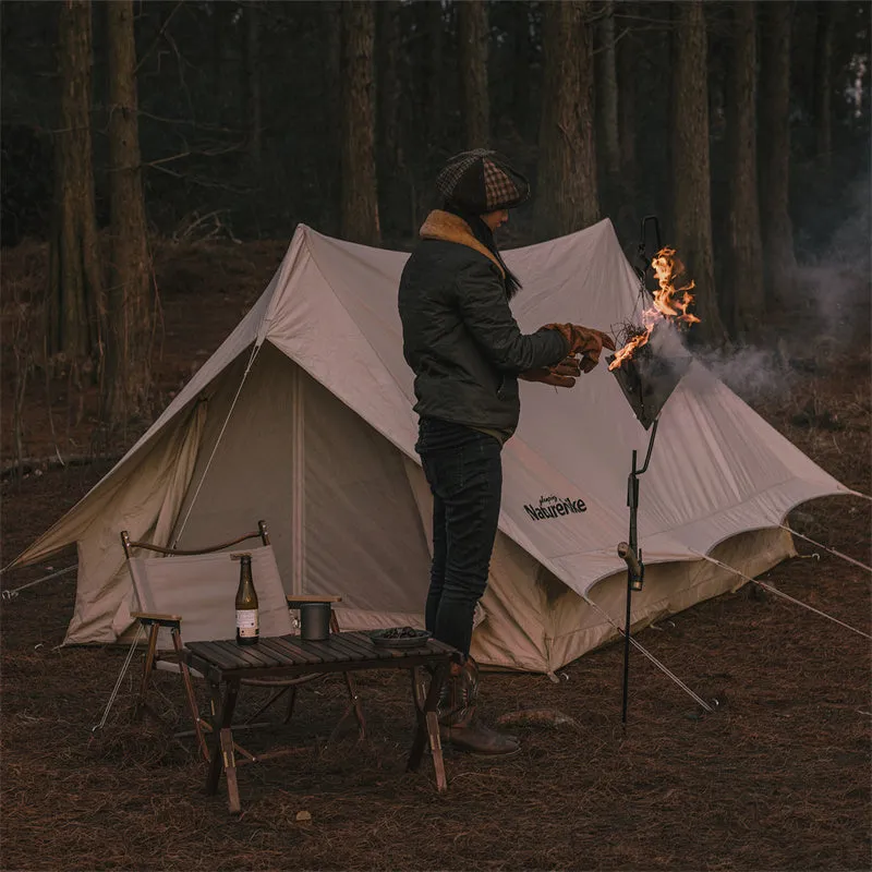 Outdoor Triangle Fire Pit For Campfire
