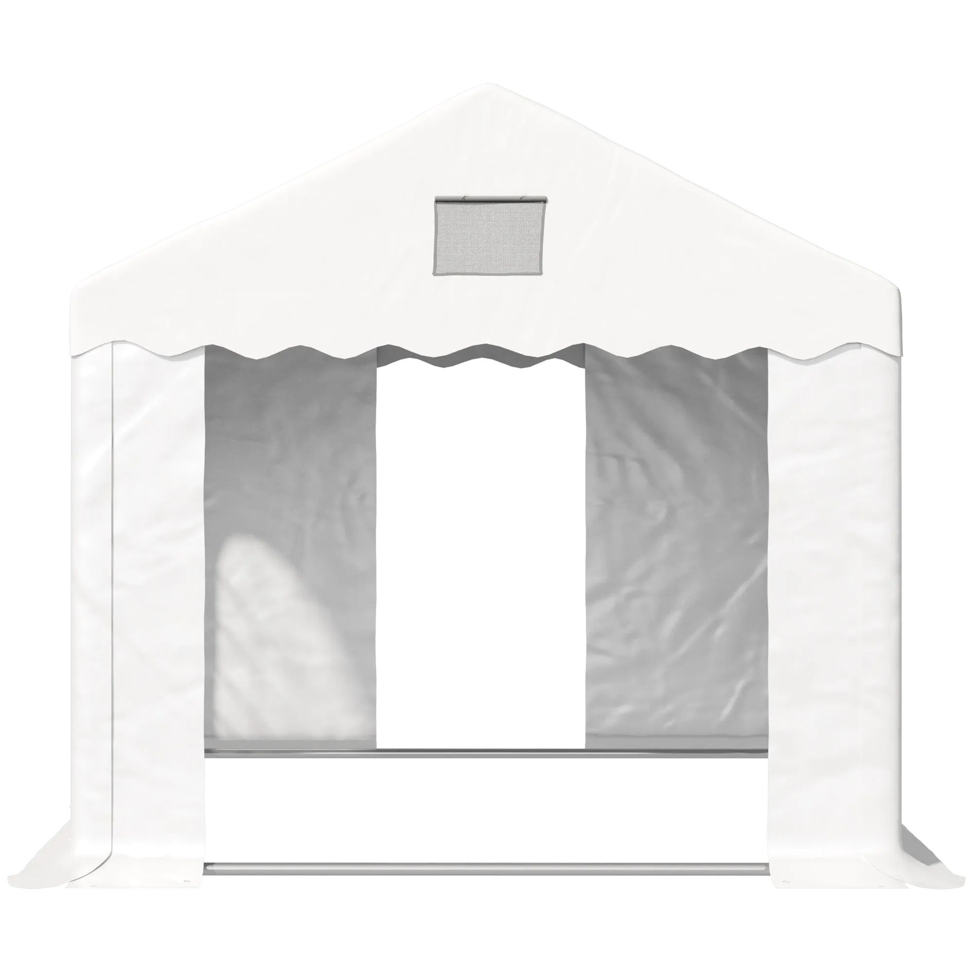 Outsunny 4 x 3 m Patio Garden Party Canopy, BBQ, Camping Gazebo Trent for Garden