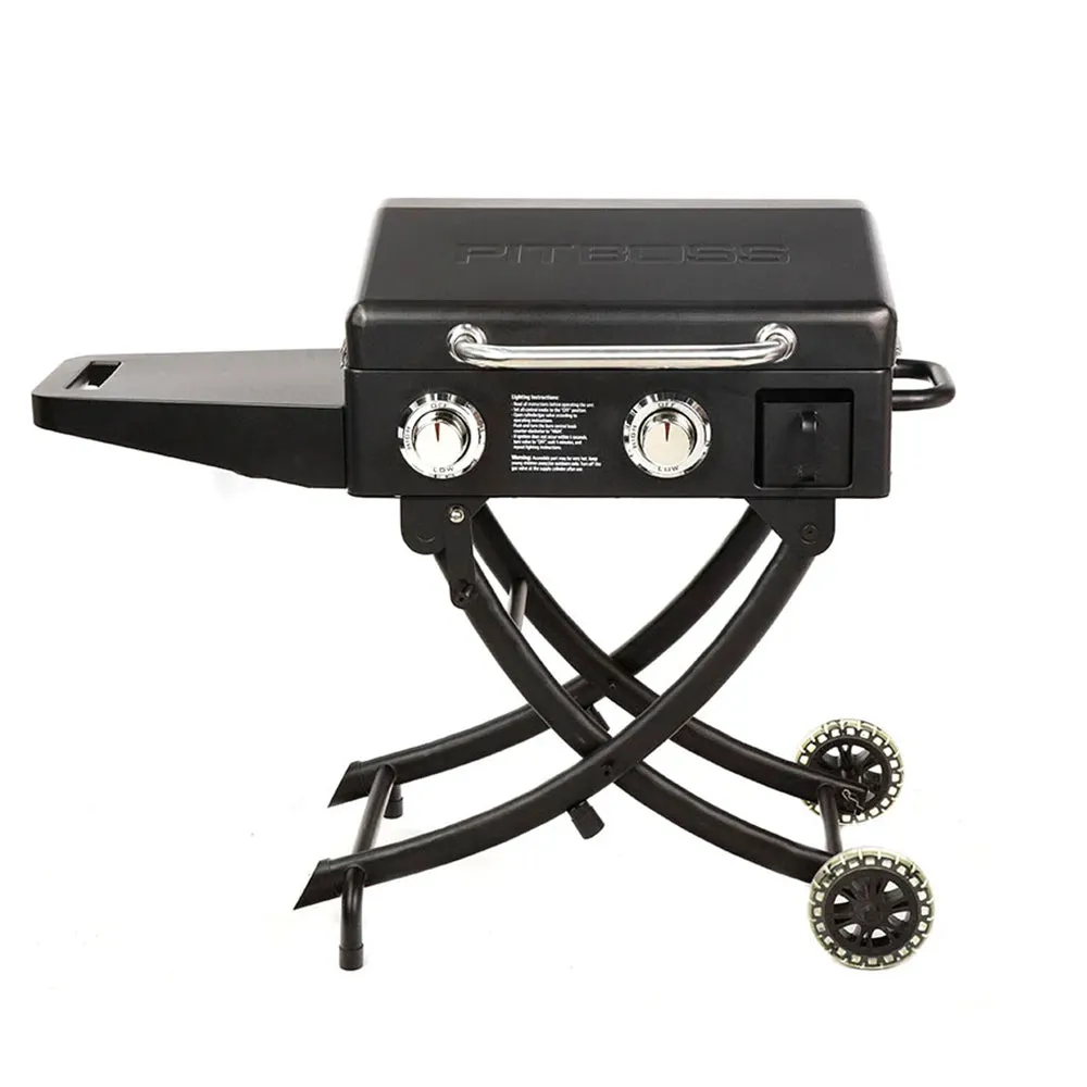 Pit Boss Sportsman Portable Gas Griddle with Folding Legs PB2BSPS 10642