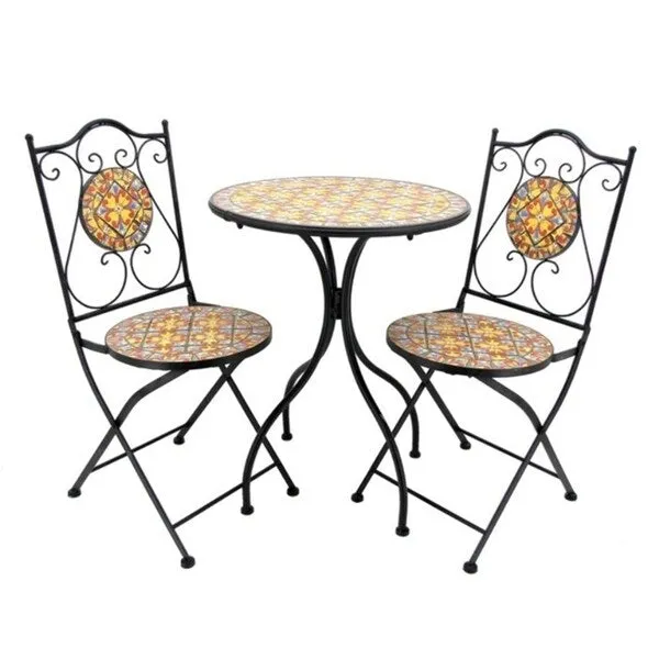 "Barcelona" Mosaic Bistro Set