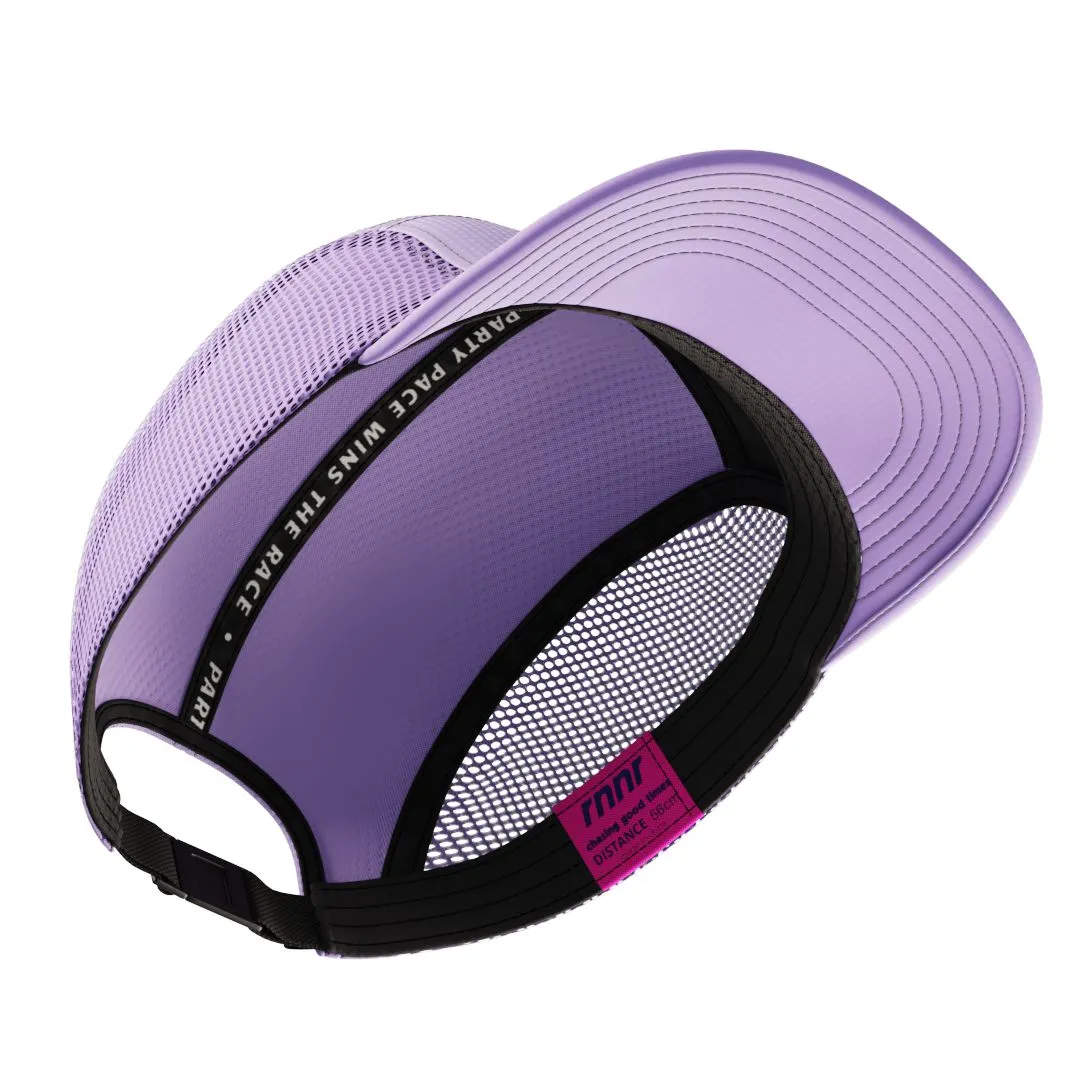 Rnnr Distance Hat - All Luck Purple