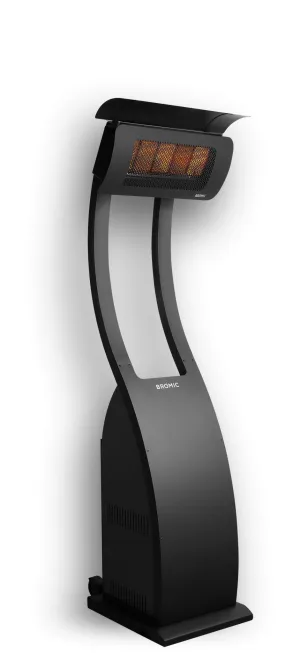 Tungsten Smart-Heat - LPG Portable Bromic Outdoor Heater - Black