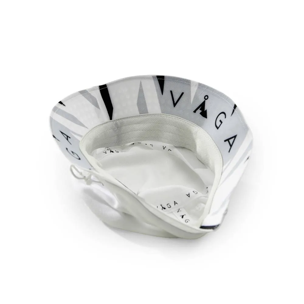 Vaga Feather Racing Bucket Hat - White