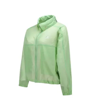 Women's Customizable Fit Lightweight Windbreaker Jacket with Packable Design
