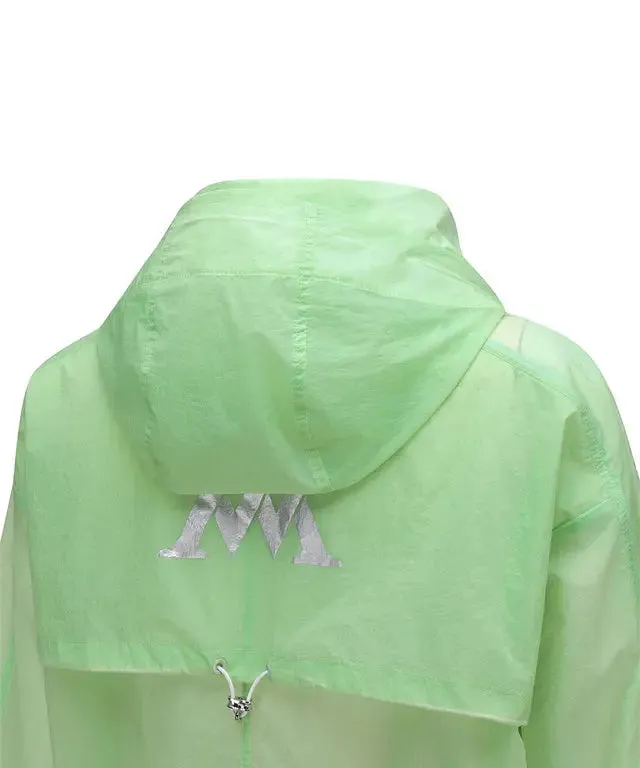 Women's Customizable Fit Lightweight Windbreaker Jacket with Packable Design