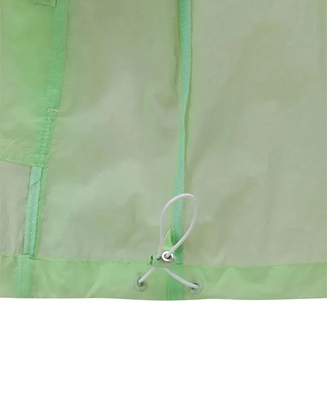 Women's Customizable Fit Lightweight Windbreaker Jacket with Packable Design