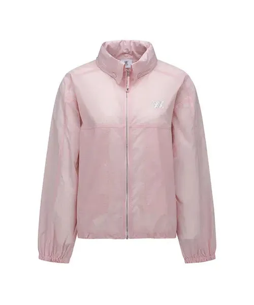 Women's Customizable Fit Lightweight Windbreaker Jacket with Packable Design