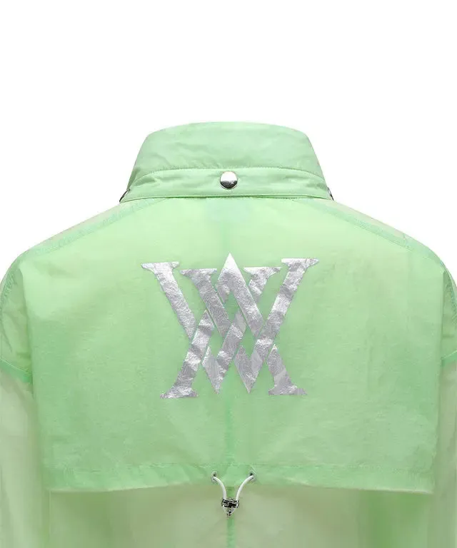 Women's Customizable Fit Lightweight Windbreaker Jacket with Packable Design