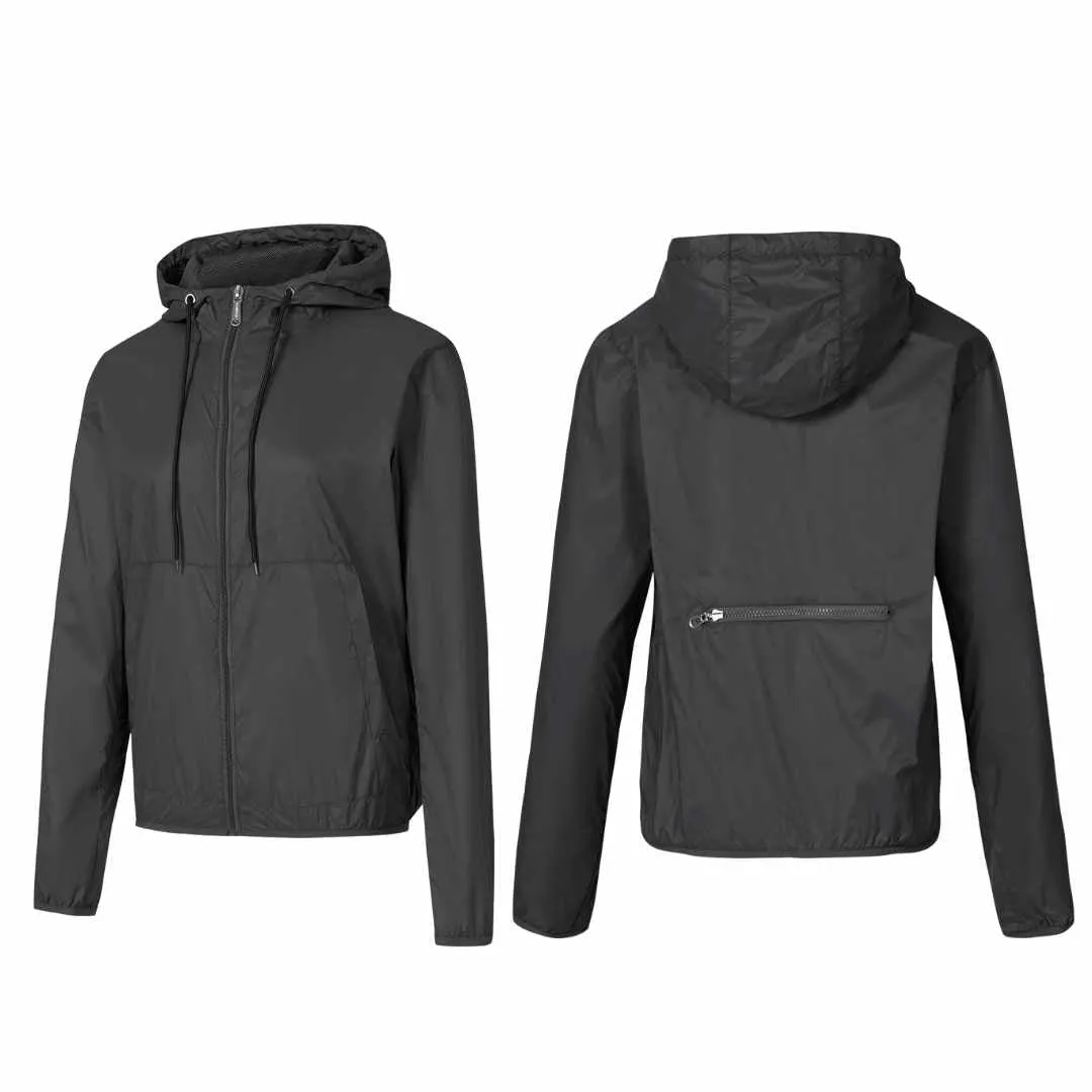 Women’s Packable Full Zip Windbreaker