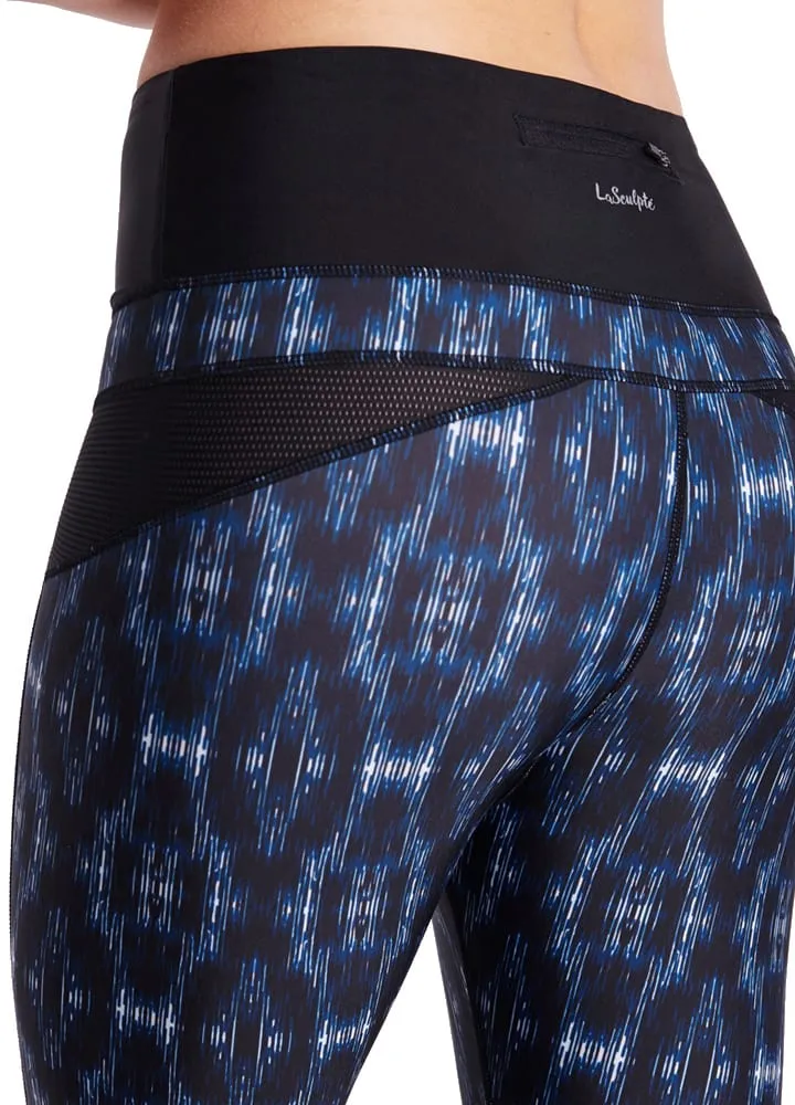 Yoga Pants Shaping Printed Crop
