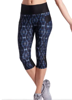 Yoga Pants Shaping Printed Crop