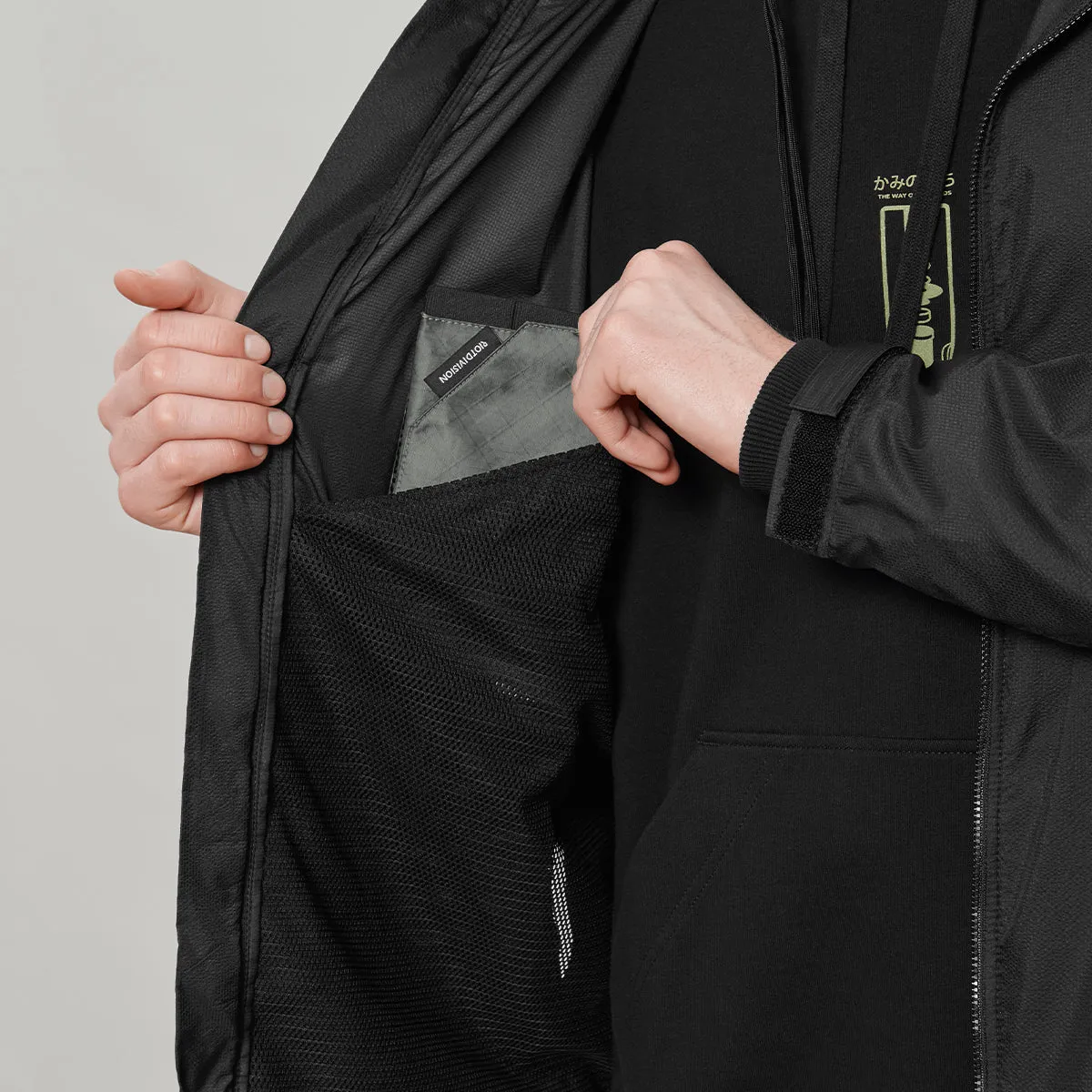 Zero Gravity Packable Jacket Gen.1 RD-ZGPJ_GEN.1 BLACK